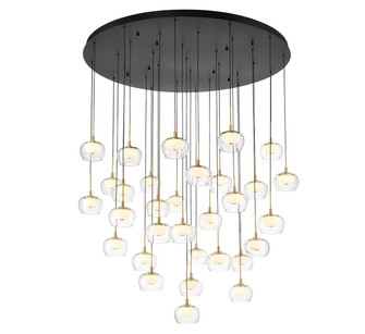 Manarola LED Chandelier in Matte Black (541|10215-02)