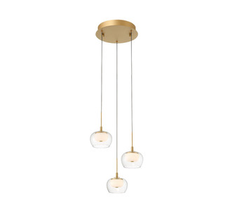 Manarola LED Pendant in Painted Antique Brass (541|10212-030)