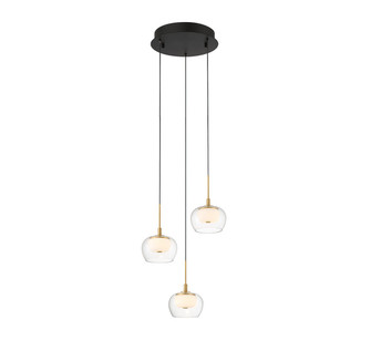 Manarola LED Pendant in Matte Black (541|10212-02)