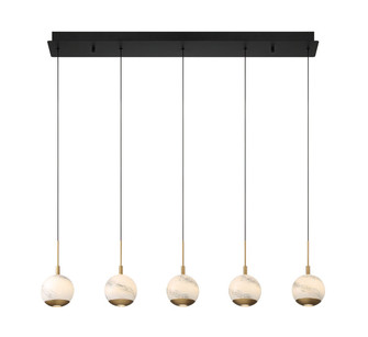 Baveno LED Chandelier in Matte Black (541|10208-02)