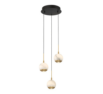 Baveno LED Pendant in Matte Black (541|10203-02)