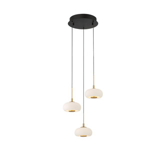 Adelfia LED Pendant in Matte Black (541|10194-02)