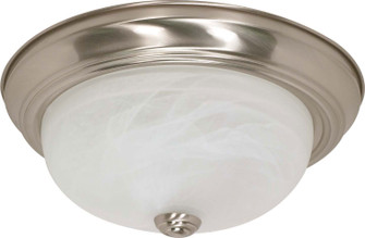 Two Light Flush Mount in Brushed Nickel (72|60-198)