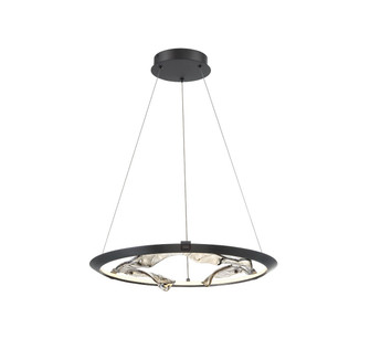 Nettuno LED Chandelier in Metallic Brushed Grey (541|10175-015)