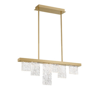 Siena LED Chandelier in Brushed Gold (541|10173-014)
