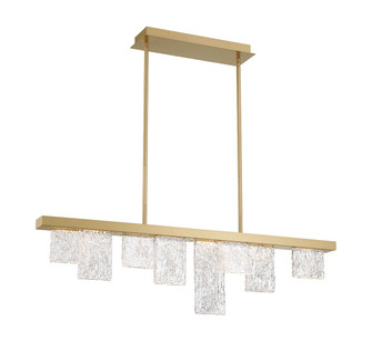 Siena LED Chandelier in Brushed Gold (541|10174-014)