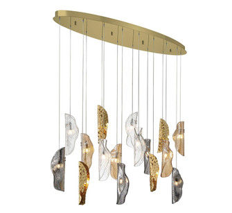 Sorrento LED Chandelier in Gold (541|10172-024-07)