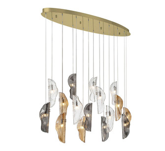 Sorrento LED Chandelier in Gold (541|10172-023-07)