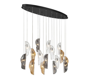 Sorrento LED Chandelier in Black (541|10172-023-02)