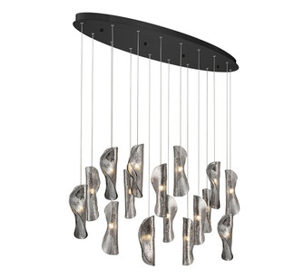 Sorrento LED Chandelier in Black (541|10172-019-02)