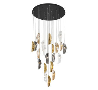 Sorrento LED Chandelier in Black (541|10167-024-02)