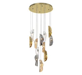 Sorrento LED Chandelier in Gold (541|10164-024-07)