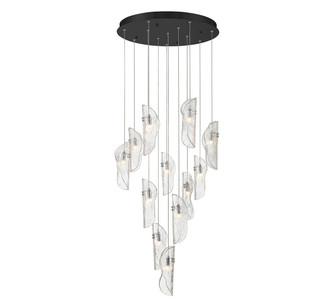 Sorrento LED Chandelier in Black (541|10164-017-02)