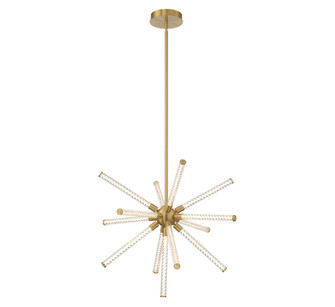 Volterra LED Chandelier in Plated Brushed Gold (541|10153-07)