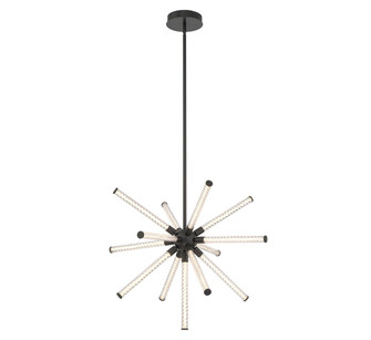 Volterra LED Chandelier in Matte Black (541|10153-02)