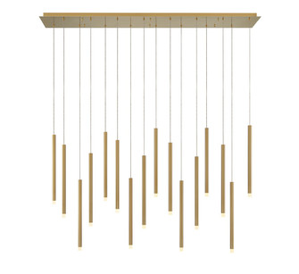 Amalfi LED Chandelier in Plated Brushed Gold (541|10151-07)