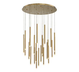 Amalfi LED Chandelier in Plated Brushed Gold (541|10145-07)
