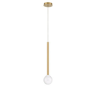 Positano LED Pendant in Plated Brushed Gold (541|10142-07)