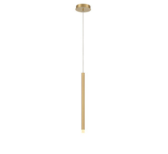 Amalfi LED Pendant in Plated Brushed Gold (541|10141-07)