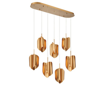 Portofino LED Chandelier in Satin Gold (541|10120-04)