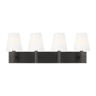 Beckham Classic Four Light Vanity in Aged Iron (454|TV1044AI)