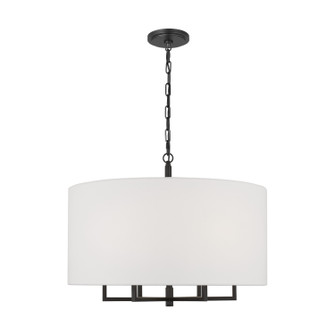 Danica Six Light Chandelier in Aged Iron (454|TC1206AI)