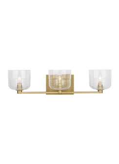 Lochdale Three Light Vanity in Satin Brass (454|DJV1113SB)