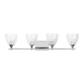 Toffino Four Light Vanity in Chrome (454|DJV1024CHCKG)