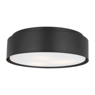 Dartmore Three Light Flush Mount in Midnight Black (454|DJF1063MBK)