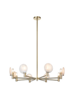 CLOUDBURST Eight Light Pendant in Champagne Gold (423|C33808CG)