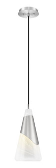 Aimie One Light Pendant in Brushed Nickel (224|828P7-BN)