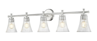 Belle Five Light Vanity in Brushed Nickel (224|7519-5V-BN)