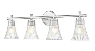 Belle Four Light Vanity in Brushed Nickel (224|7519-4V-BN)