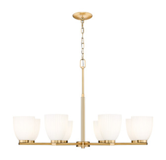 Naya Eight Light Chandelier in Modern Gold (224|7518-8MGLD)