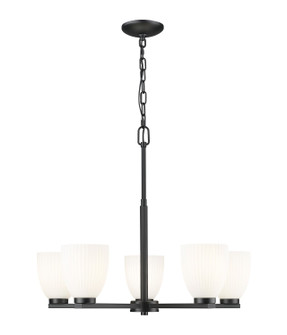 Naya Five Light Chandelier in Matte Black (224|7518-5MB)