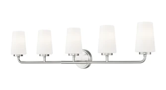 Montford Five Light Vanity in Brushed Nickel (224|7005-5V-BN)