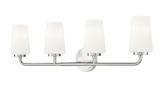 Montford Four Light Vanity in Brushed Nickel (224|7005-4V-BN)