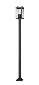 Hartwell Four Light Outdoor Post Mount in Sand Black (224|5019PHBS-536P-BK)