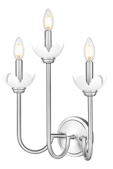 Allistair Three Light Wall Sconce in Brushed Nickel (224|352-3S-BN)