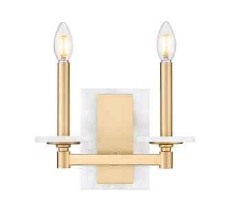 Kaden Two Light Wall Sconce in Modern Gold (224|3045-2S-MGLD)