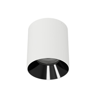 Zoron LED Flush Mount in White/Black (34|C4RL-NCS-WTBK)