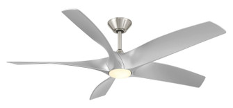 Zephyr 5 62'' Ceiling Fan in Brushed Nickel/Silver (441|FR-W2401-62L-BN/SL)