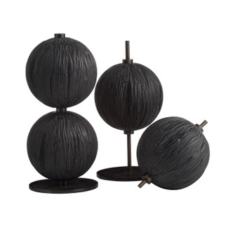 Kyros Sculptures, Set of 3 in Ebony (314|ASC33)