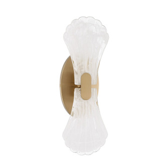 Bancroft Two Light Wall Sconce in Noble Brass (51|9-3607-2-127)