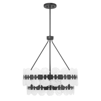 Bancroft Five Light Chandelier in Matte Black (51|1-3606-5-89)