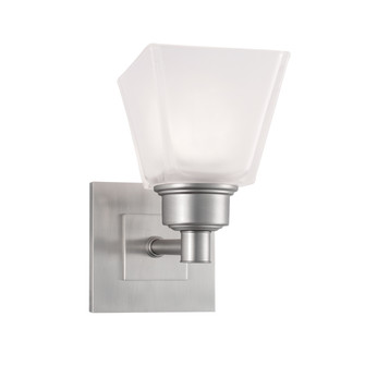 Matthew One Light Wall Sconce in Brushed Nickel (185|9635-BN-SQ)