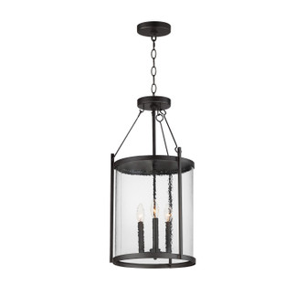 Belfry Three Light Pendant in Black (16|30069HMBK)
