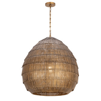 Gilda One Light Pendant in Antique Brass (16|29183AB)