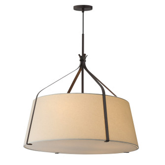 Bandera Four Light Pendant in Dark Bronze (16|16183OMDBZ)