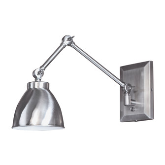 Maggie One Light Swing Arm Wall Sconce in Pewter (185|8471-PW-MS)